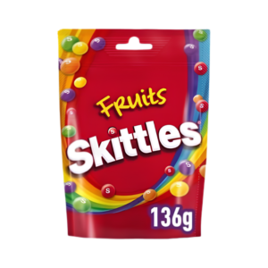 SKITTLES Pouch Fruit 136g 15ct