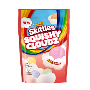 SKITTLES Squishy Cloudz Fruit 94g 18ct
