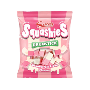 SWIZZELS Squashies Strawberry & Cream 120g 12ct