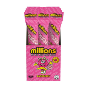 MILLIONS Tubes Raspberry 55g (12x12) 12ct