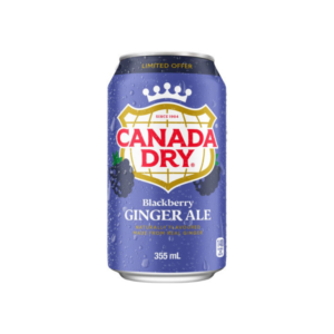 Canada Dry Blackberry  12ct 355 ml