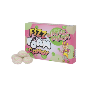 FIZZ N FOAM Water Melon Flavour Candy 100g 12ct