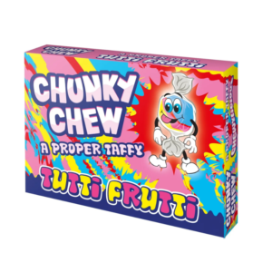 CHUNKY CHEW Tutti Frutti Flavour Candy 100g 12ct
