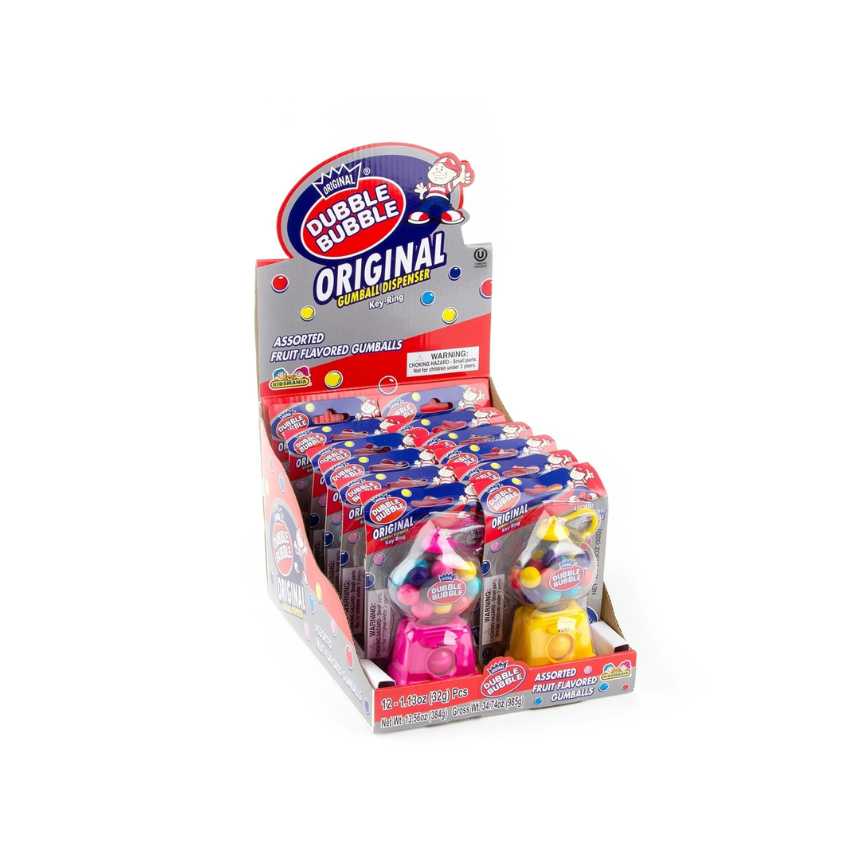 DUBBLE BUBBLE Dispenser Keyring 1.13oz 12ct
