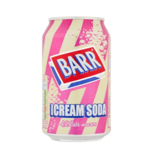 BARR Cream Soda 330ml 24ct