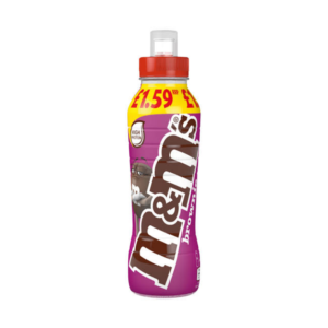 MARS Milk M&Ms Chocolate Brownie Milk Drink 350ml 8ct