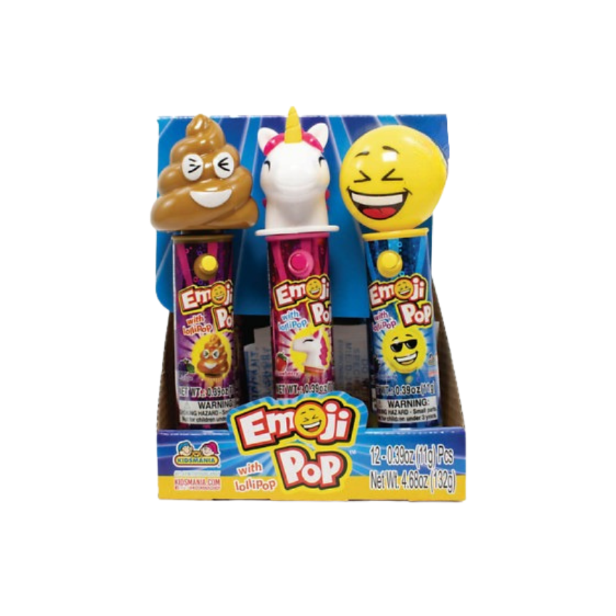 EMOJIPOP Lollipop 0.39oz 12ct