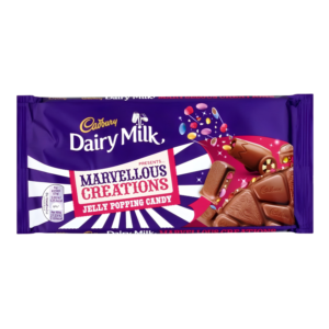 CADBURY Dairy Milk Marvallous Jelly Popping Candy 160g 19ct