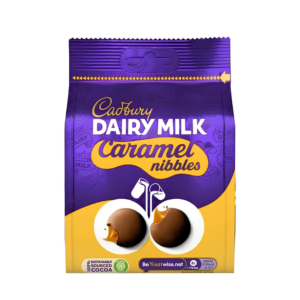 CADBURY Dairy Milk Caramel Nibbles Bag 85g 10ct
