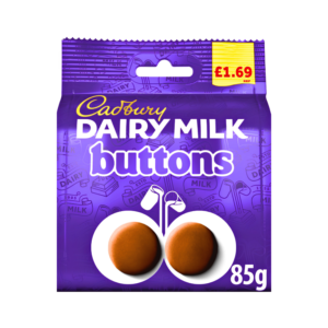 CADBURY Giant Buttons Bag 85g 
 10ct