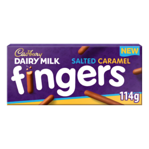 CADBURY Salted Caramel Fingers 114g 20ct