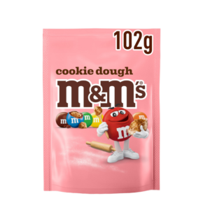 M&Ms Cookie Dough Pouch 102g 13ct