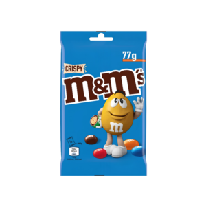 M&Ms Treat Bag Crispy 77g 16ct