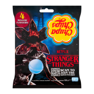 CHUPA CHUPS Stranger Things Lollipops USD 10s 120g 12ct