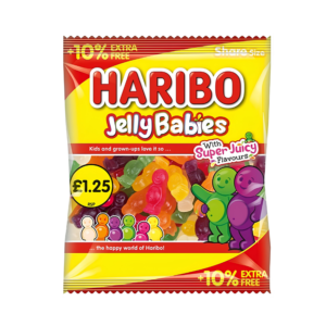 HARIBO Bag Jelly Babies 140g 12ct