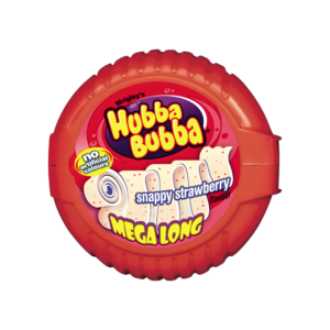HUBBA BUBBA Bubble Tape Snappy Strawberry Bubble Gum 56g 12ct