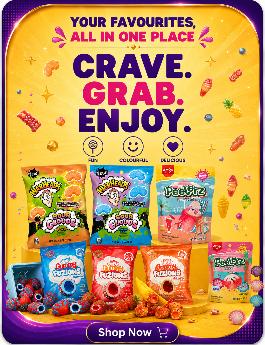 Candy 2 mob banner